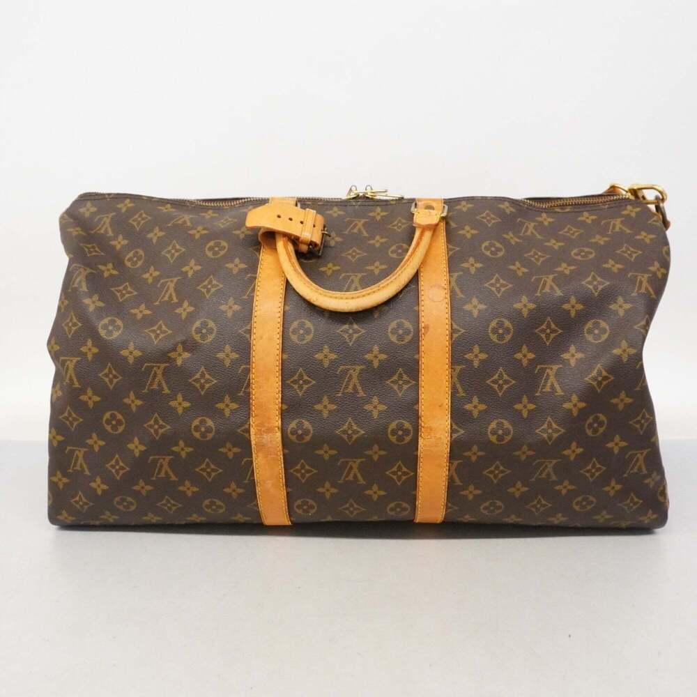 LOUIS VUITTON Brown Monogram Boston Bag - Picture 13 of 13